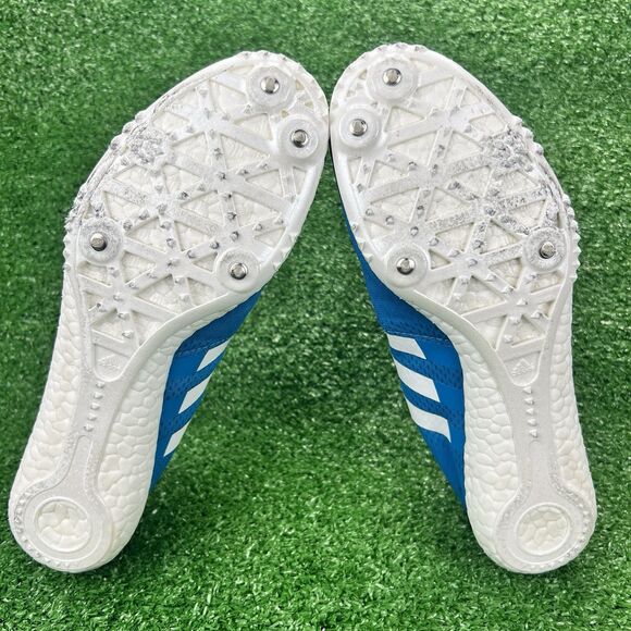 Adidas Adizero Avanti Mens‎ 7.5 Track and Field Cleats Blue Running Shoes BB3529 - Picture 12 of 16